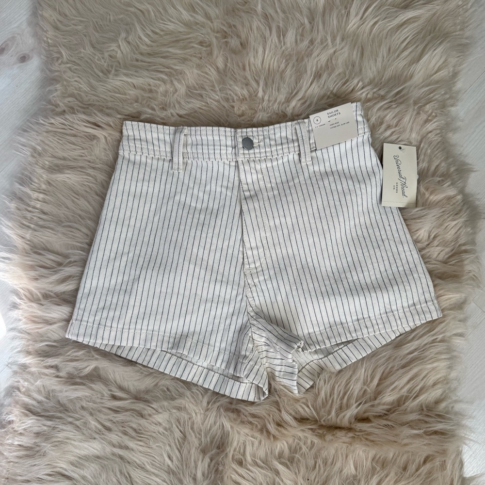 NWT Universal Thread High Waist Striped Sailor Shorts